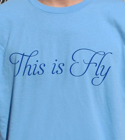 This is Fly Logo Blue